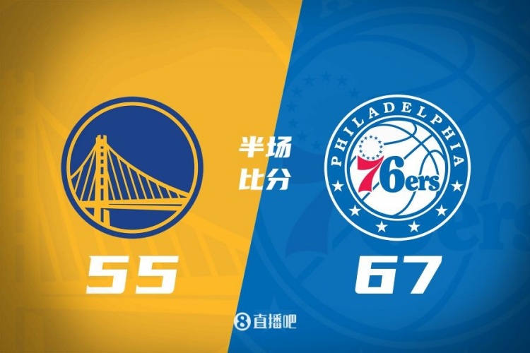 半场战报：库里被包夹苦砍19分 格莱姆斯9中8轰20分 勇士落伍12分