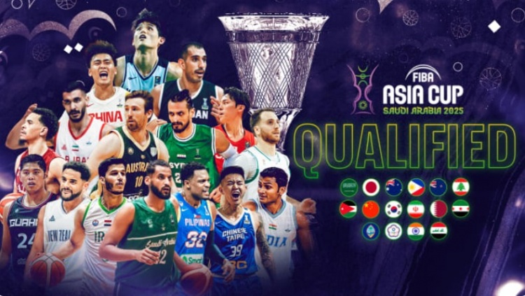 8月在沙特举行！FIBA官网：男篮亚洲杯抽签仪式将在下月8号举行