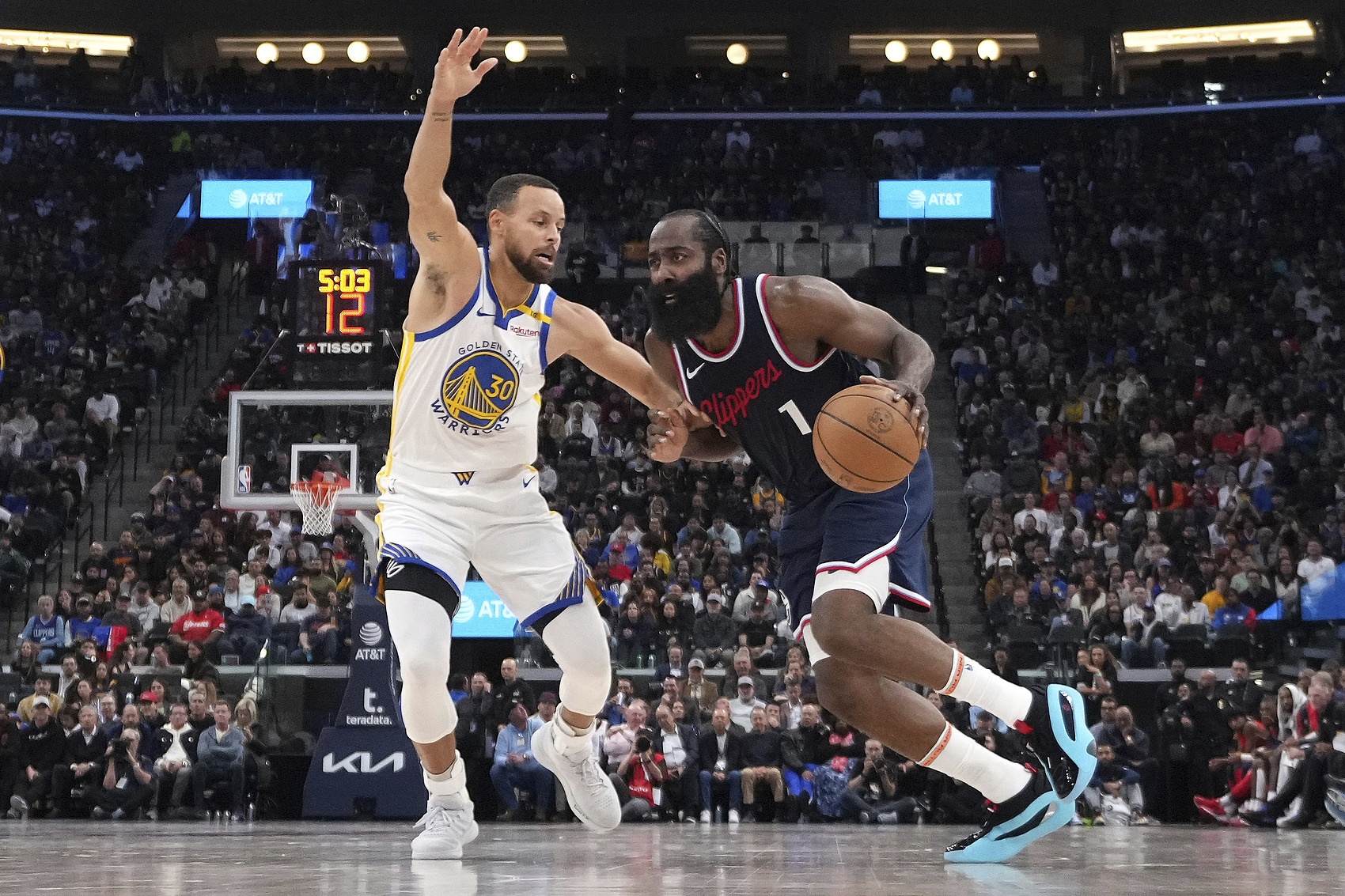 勇船同战绩&明天皆战弱旅！ESPN展望胜率：勇士80.4% 快船80.1%